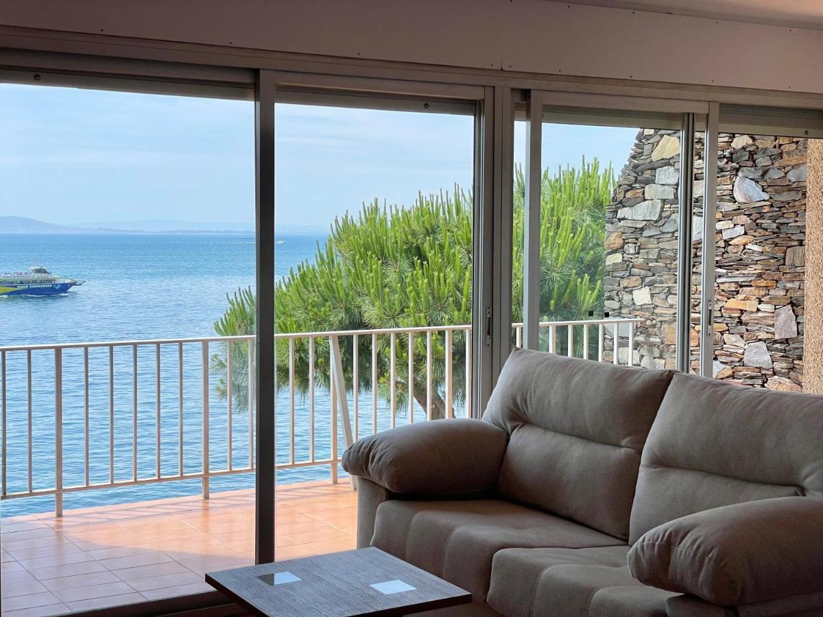 Luminoso Apartamento Frente Al Mar Con Piscina Roses Zewnętrze zdjęcie