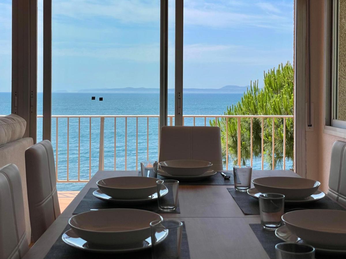 Luminoso Apartamento Frente Al Mar Con Piscina Roses Zewnętrze zdjęcie